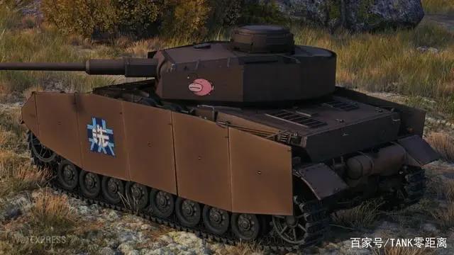 新车丨神秘联动就是它？《少女与战车》主角组的IV号坦克H型！