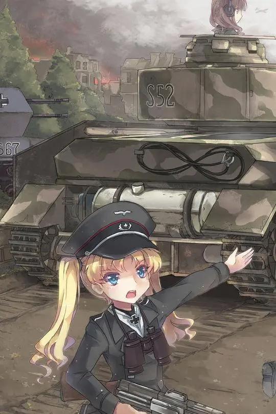 少女与战车壁纸，记得收藏。