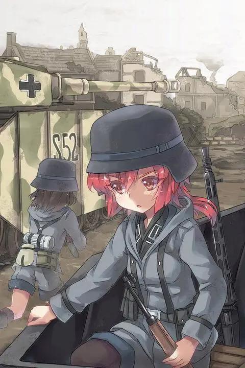 少女与战车壁纸，记得收藏。