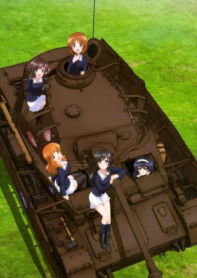 鉴赏：girlsundpanzer少女与战车动漫图片集