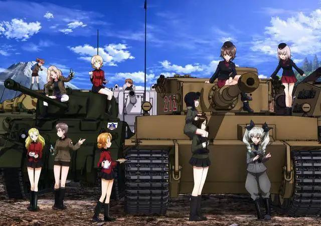 鉴赏：girlsundpanzer少女与战车动漫图片集