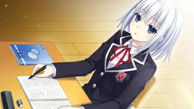 面如冰霜美如雪花，盘点动漫中的银发无表情美少女，你最想抱走谁