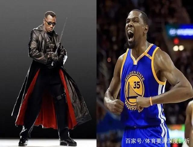致敬漫威的NBA球星们：“刀锋战士”杜兰特，“蜘蛛侠”库里？