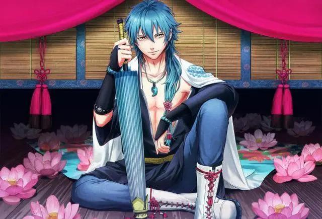 盘点动漫中那些蓝长发的男生！