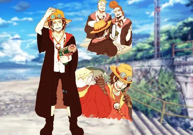 海贼王：当海贼团穿越到魔法学院，艾斯诠释兄弟情，娜美造型抢镜