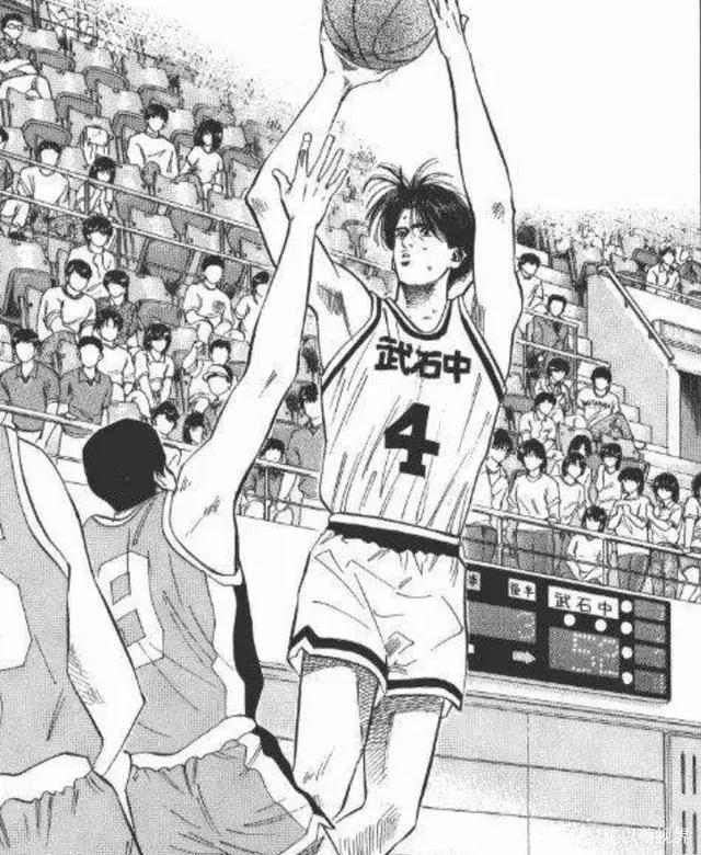 动漫《灌篮高手》中最受欢迎的四位人物