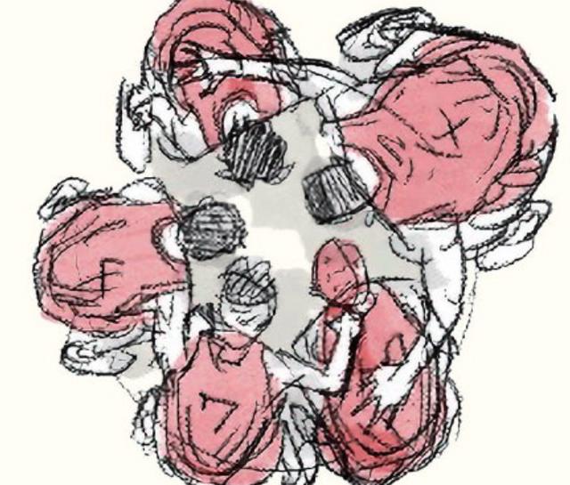 灌篮高手：剧场版新视觉图公开，主角疑似一男一女，樱木却矮了？