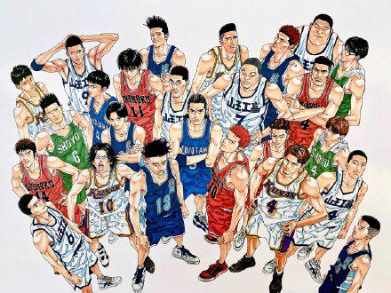 灌篮高手真人版：晴子童年女神，几大高校篮球部众帅哥集体亮相！