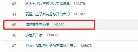 没想到，《灌篮高手》在23年后，因推出“新画集”登上热搜了