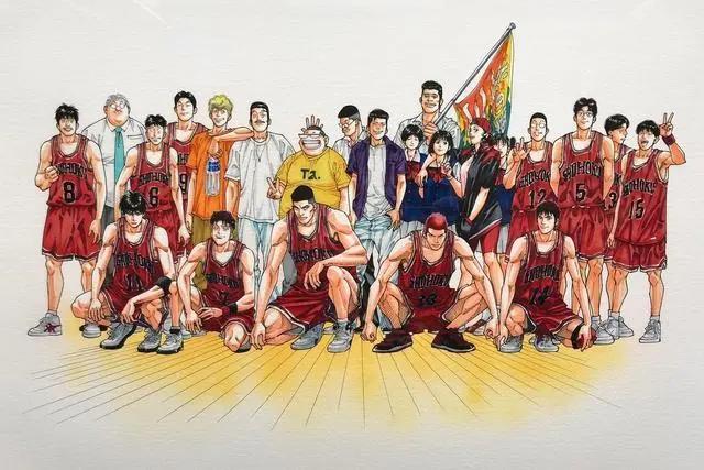 《灌篮高手》剧场版电影宣传海报流出，湘北VS山王工业？