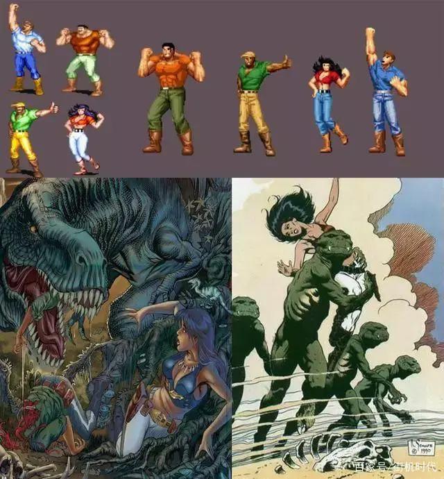 盘点那些改编自漫画的街机游戏，《拳皇》到底是先有漫画还是游戏