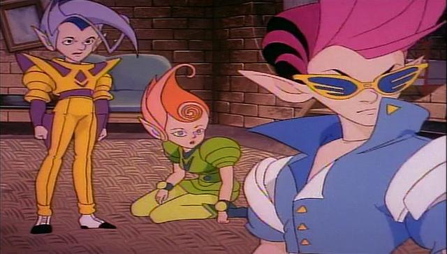 忍者神龟第4集：四兄弟喜欢披萨，更喜欢艾普莉尔让他们爽到心里