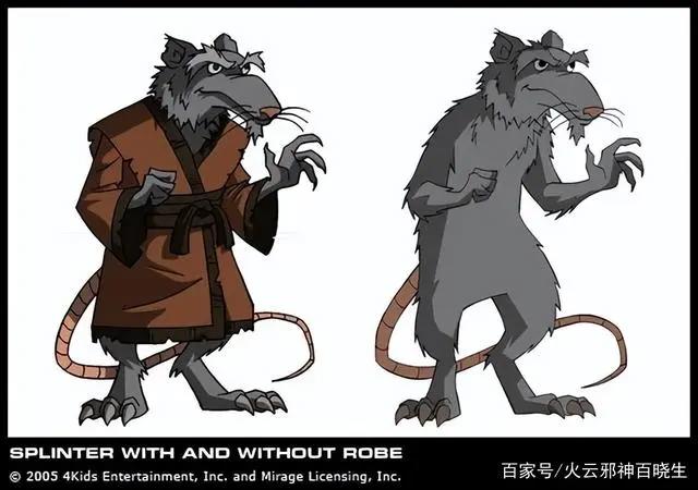 还有人记得忍者神龟和斯普林特大老鼠么？