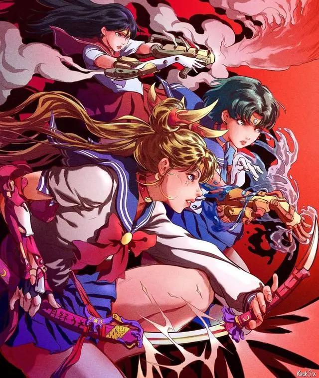 《美少女战士》变身机器人，战斗力直线上升，但样子不再有少女感