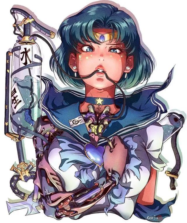 《美少女战士》变身机器人，战斗力直线上升，但样子不再有少女感