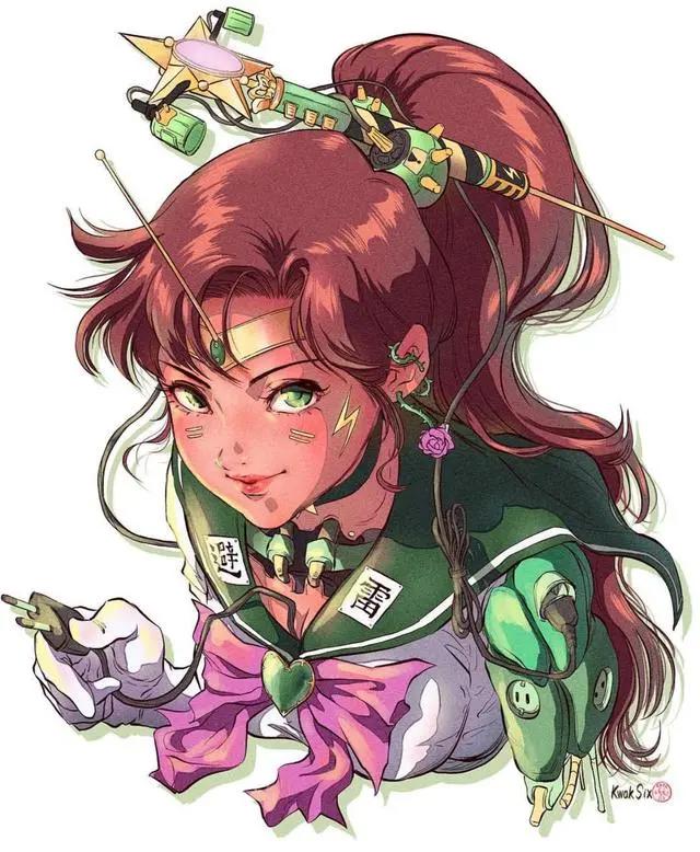 《美少女战士》变身机器人，战斗力直线上升，但样子不再有少女感