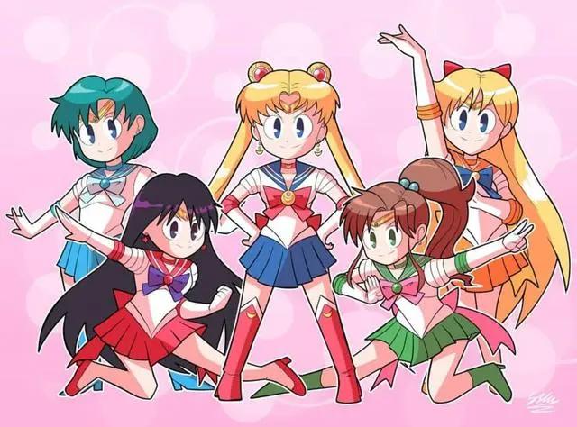 《美少女战士》变身“蜡笔小新”，月野兔不抢镜，火野丽全场瞩目