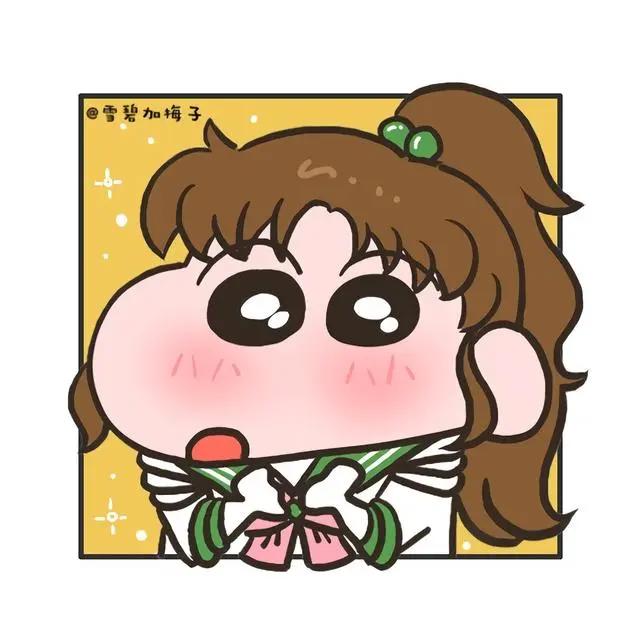 《美少女战士》变身“蜡笔小新”，月野兔不抢镜，火野丽全场瞩目