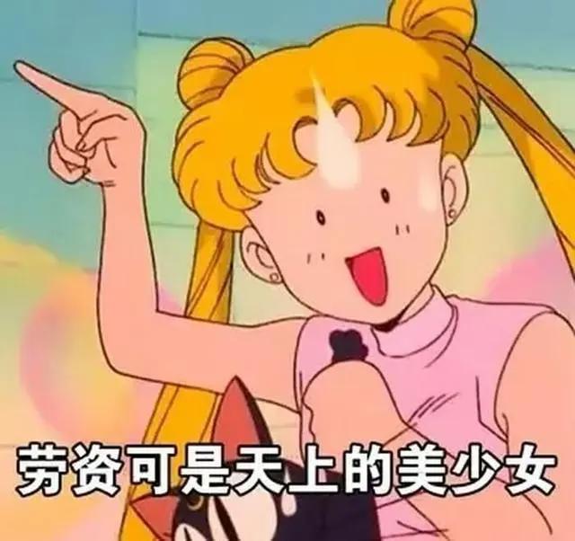 美少女战士：性情乖张猛如虎，无印表情包，自行抱走哦