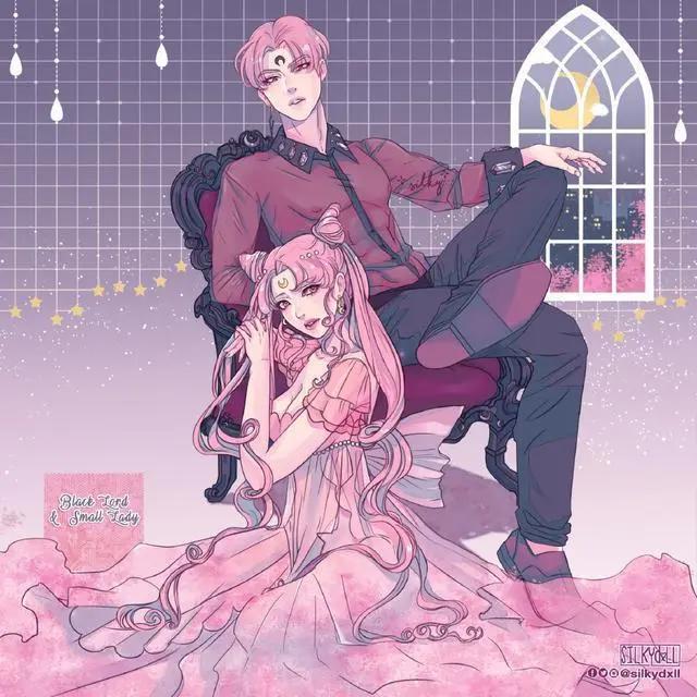 性转《美少女战士》角色，水野亚美清爽帅气，土萌萤是长发美男