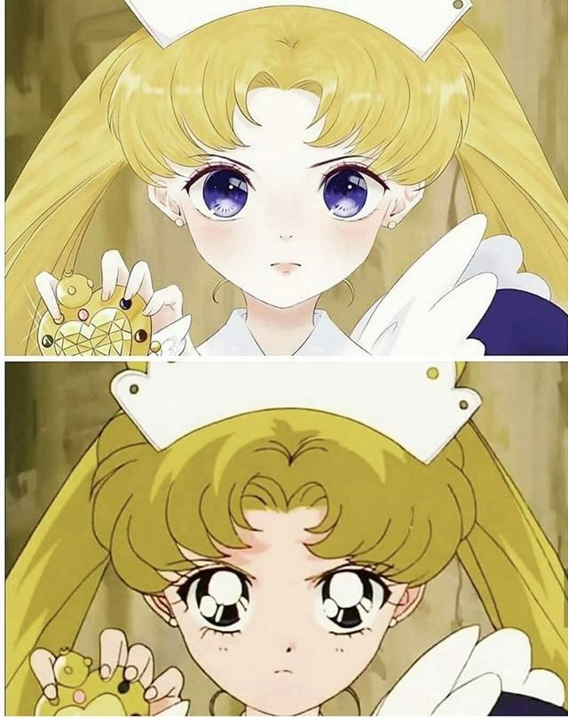 重绘版的美少女战士，果然质地和画风对于少女漫很重要