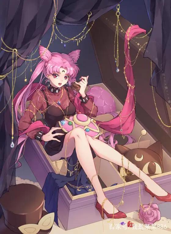 经典动漫插画《美少女战士》