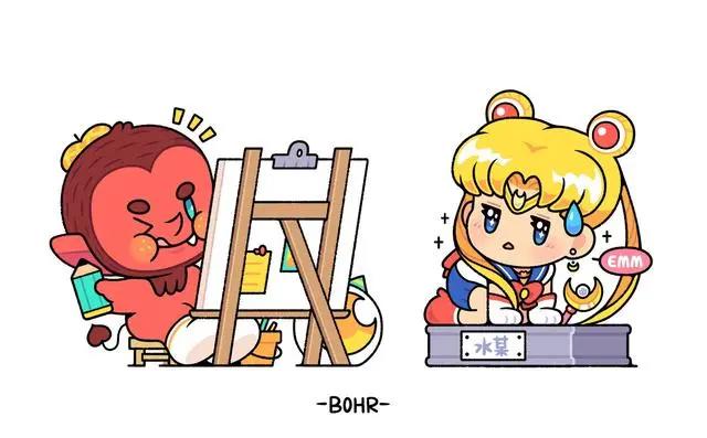 美少女战士“重绘狂潮”来袭，雷神，香蕉哥，凯多，一个不能少！