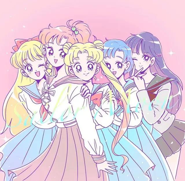 一人COS《美少女战士》，颜值堪称NO.1，又仙又欲的美战太爱了