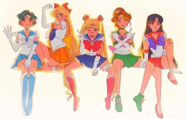 一人COS《美少女战士》，颜值堪称NO.1，又仙又欲的美战太爱了