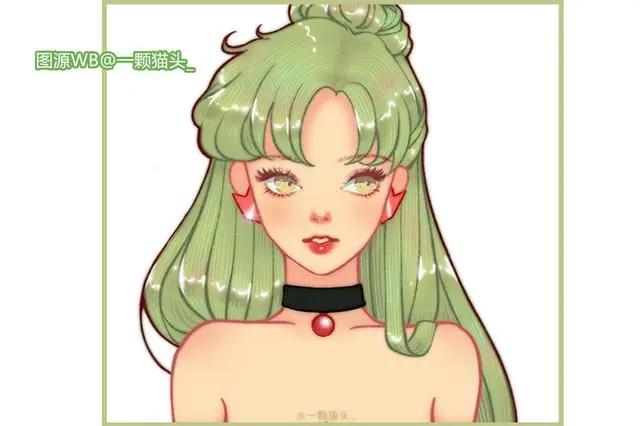 另类的《美少女战士》，香肩微露很吸睛，最美不是月野兔而是她