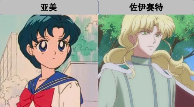 《美少女战士》中的cp，其中一对，比月野兔夫妇的人气还火爆