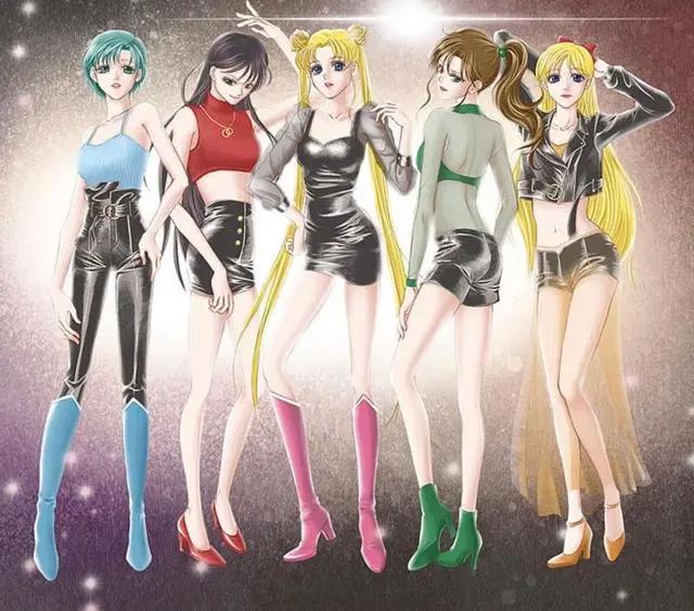 《美少女战士》化身“美人鱼”，颜值美出新高度，隐约带有中国风