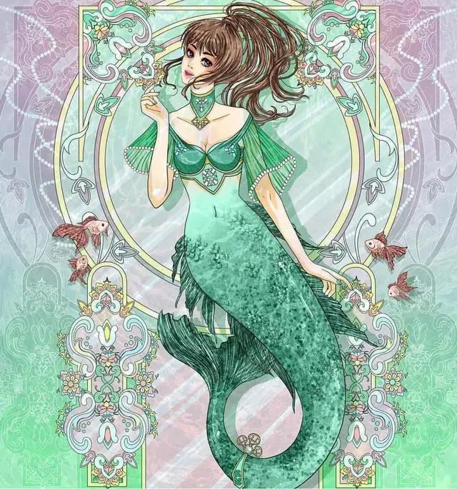 《美少女战士》化身“美人鱼”，颜值美出新高度，隐约带有中国风