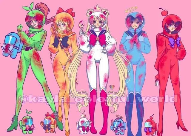 《美少女战士》化身“美人鱼”，颜值美出新高度，隐约带有中国风