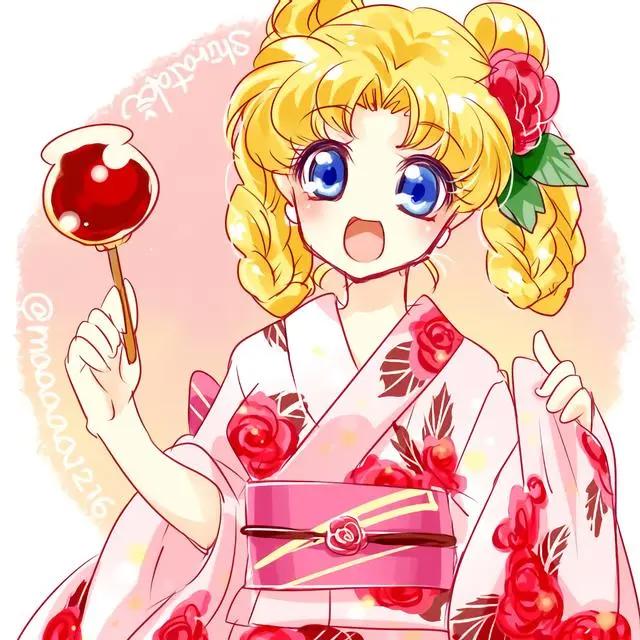 美少女战士高清动漫头像，百变公主“软萌月野兔”诱惑到你了吗？