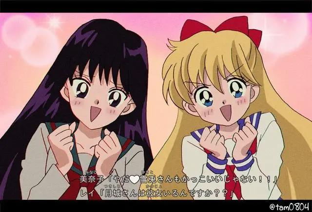 《美少女战士》与《魔卡少女樱》合体！和雪兔同框的海王满好害羞