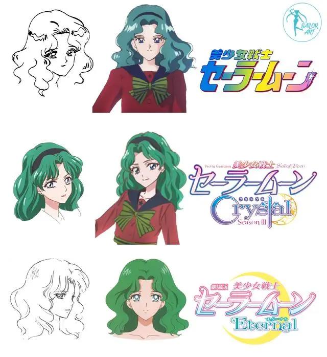 《美少女战士》新旧画风对比，原版最有韵味，新版失去了灵魂