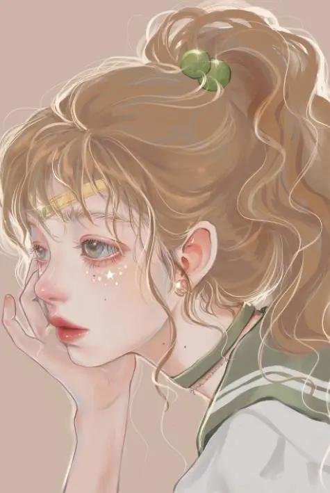 《美少女战士》全员卷发，变成清新少女，月野兔和美奈子差别很大