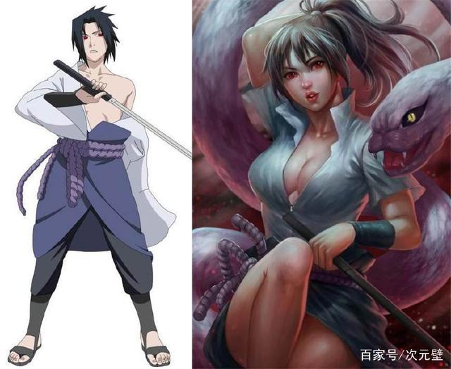 动漫角色发生“性转”！琦玉老师变光头美女，佐助、一护变萌妹！