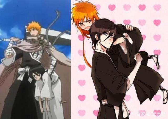 当动漫角色发生“性转”！露琪亚扛一护在肩上，悟空变超撩人！