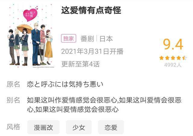 作为一部恋爱动漫，《这爱情有点奇怪》为何会受到大家的喜爱呢？