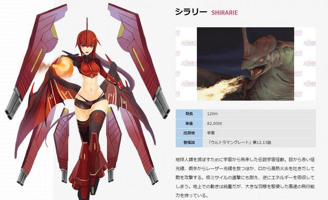 圆谷对怪兽下手了，就连海外的怪兽都没有躲过被“少女化”的命运