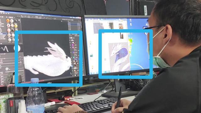 斗破苍穹第四季彩蛋：七彩吞天蟒模型曝光，美杜莎身怀六甲