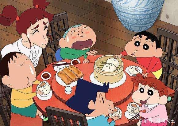 蜡笔小新剧场版，满场的中国风满腔的自豪