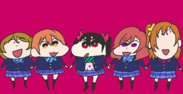 当动漫角色变成蜡笔小新，画风极具侵略性！