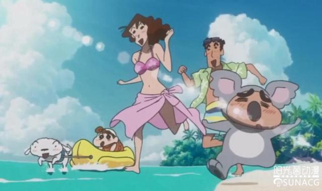 《蜡笔小新》2019年最新剧场版，美伢携全家千里救夫！