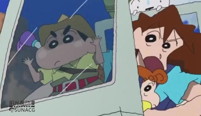 《蜡笔小新》2019年最新剧场版，美伢携全家千里救夫！