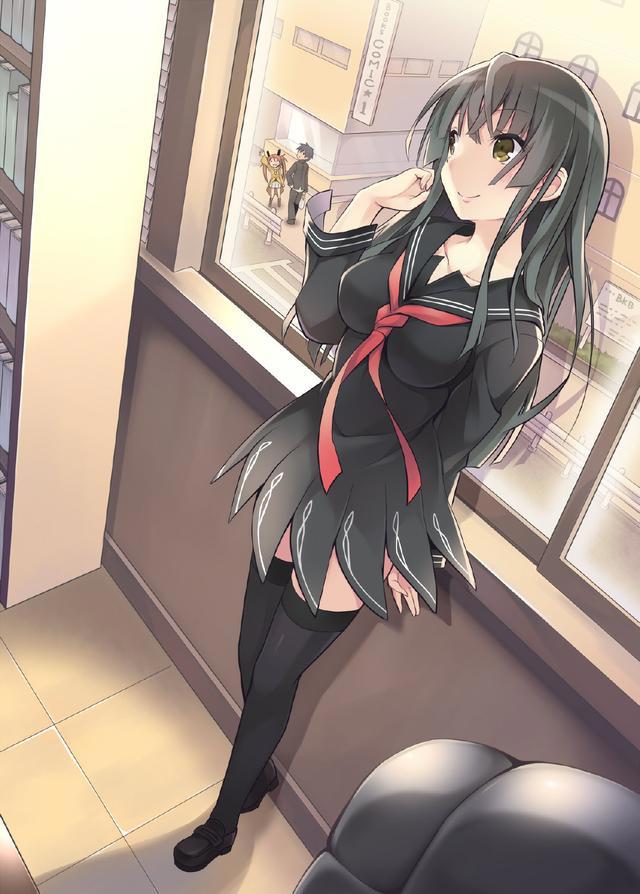 漆黑的子弹女神插画分享，快来与女神保护地球迎战原肠动物吧