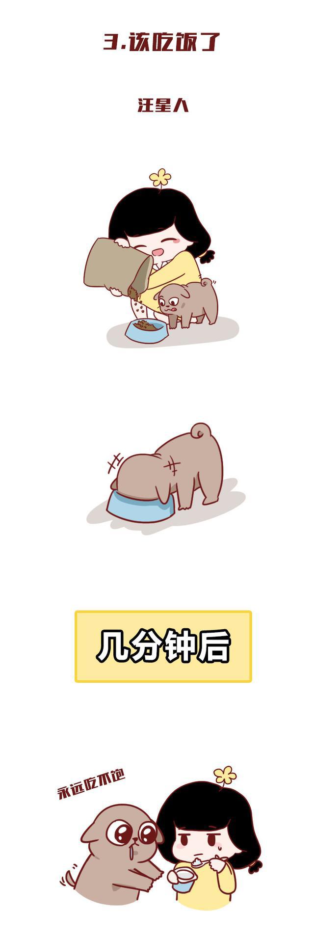 超可爱的漫画：养狗vs养猫，差别太大，已笑喷！