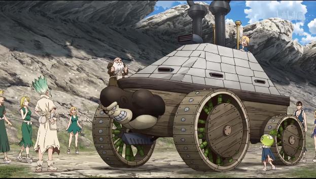 Dr.STONE石纪元第二季：吃完拉面喝完可乐是时候去开装甲车了